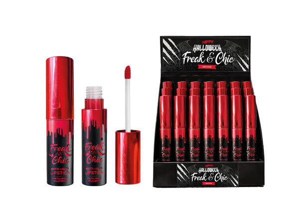 Freak and Chic - Lipgloss - Rød Display med 24 Lipgloss 