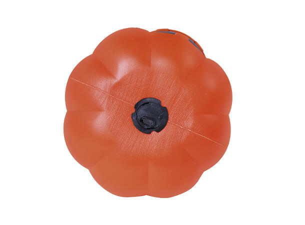 Gresskar lanterne med lys 1 Gresskar i plast - 15cm 