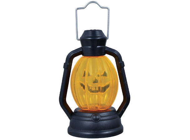 Gresskarlykter med LED-lys Display med 12 LED-lys - 10cm 