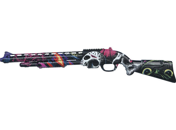 Hagle med monsterdekor 1 Våpen i PVC - 65cm 