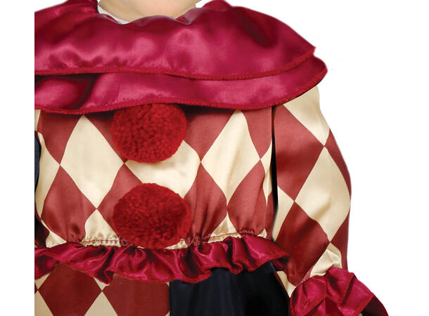 Harlequin  - Baby 1 Babykostyme til jente - Str 18-24 Mnd 