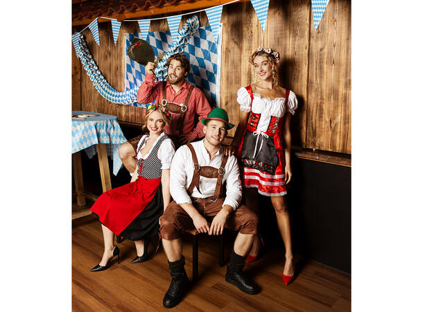 Hatt Oktoberfest - Hansi 1 Hatt til voksen - 59cm 