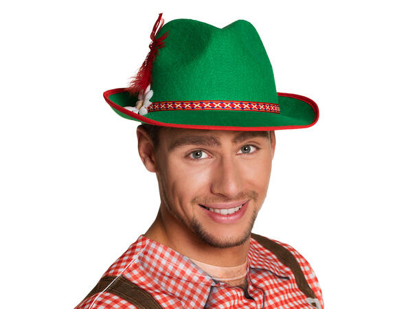 Hatt Oktoberfest - Tirol 1 Hatt til voksen - 58cm 