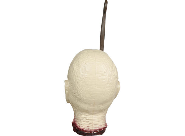 Hengende hode i slaktekrok 1 Dekorasjon i PVC - 38cm 