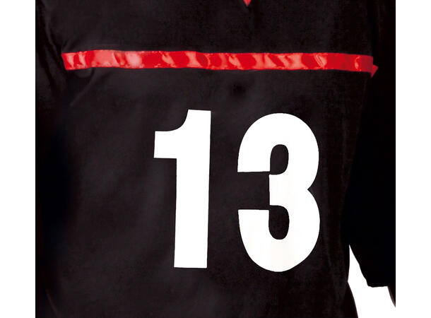 JAZZ Dead - Maske, skjorte, skuderputer 1 Herrekostyme - str 52-54 (L) 