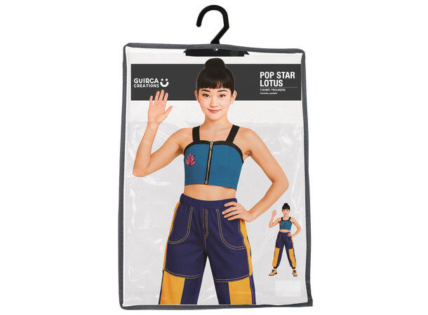 K-Pop - Lotus 1 Damekostyme - str 38-40 (M) 