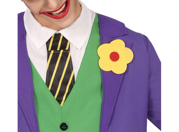 Killer Joker - Mann 1 Kostyme til gutt - 14-16 år (168cm) 