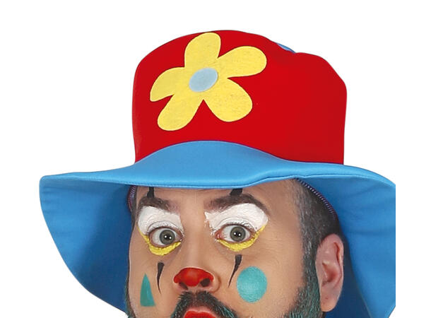 Klovn - Fargerik m/prikker - 5 deler 1 Herrekostyme - str 48-50 (M) 