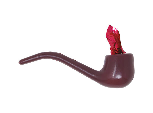 Krumpipe 1 Pipe i plast - 12cm 