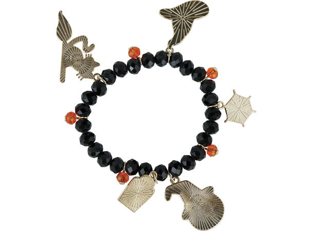 Lil Monsters - Halloween armbånd sort 1 Armbånd i metall/PVC 