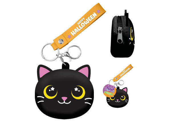 Lil Monsters - Lommebok - Katt 1 Pengepung - 9x9cm 