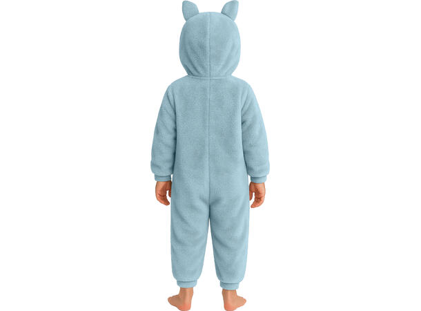 Lulu Monster - Onepiece - Blå 1 Barnekostyme Unisex - Str 7-9 År 