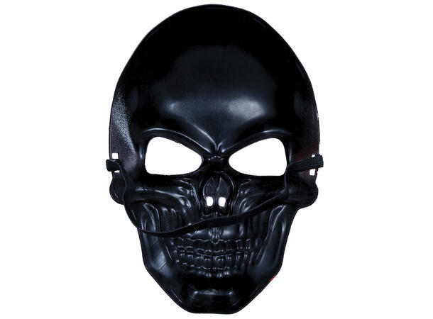 Maske - Hodeskalle krakelert 1 Maske i PVC 