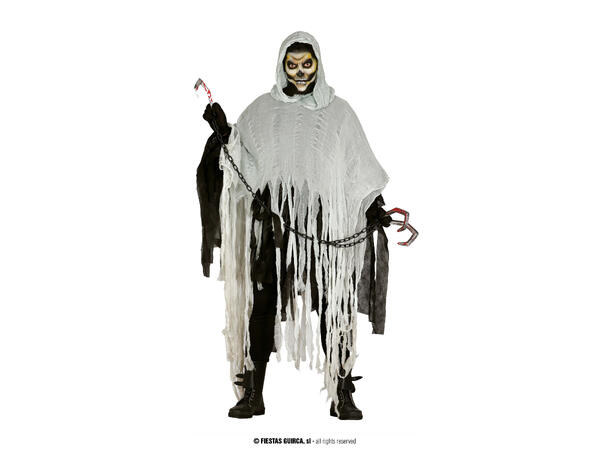 Mørkets mann - spøkelse 1 Kostyme til herre - 52-54 (L) 