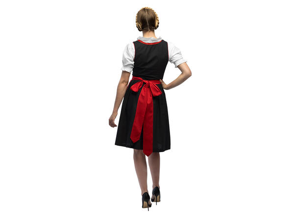 Oktoberfest kjole - Frau Fischer - Rød 1 Damekostyme - Str 40-42 