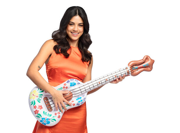 Oppblårbar gitar - Aloha 1 Oppblåsbar gitar - 104cm 