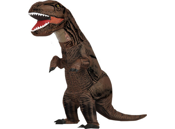 Oppblåsbar - Dinosaurkostyme stor 1 Oppblåsbart kostyme - Str 52-54 (L) 