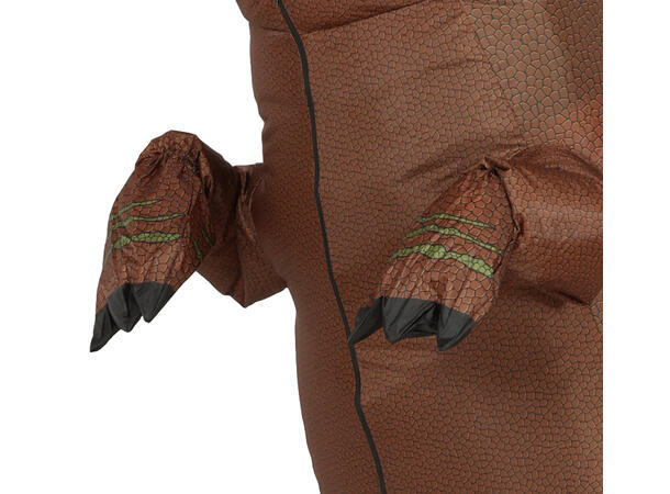 Oppblåsbar - Dinosaurkostyme stor 1 Oppblåsbart kostyme - Str 52-54 (L) 