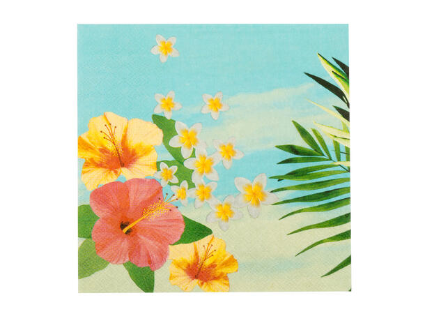 Paradise 20 Lunsjservietter - 33x33cm 