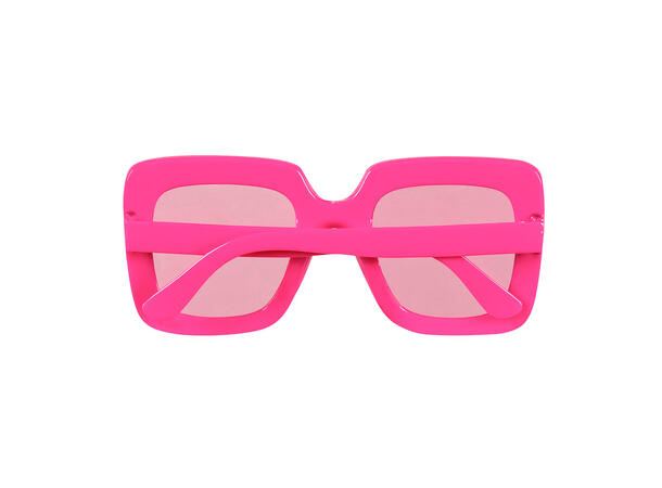 Partybriller - Bling - Rosa UV m/Stener 1 Par briller i plast 