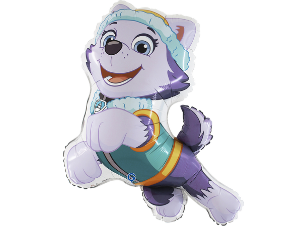 Paw Patrol - Everest 1 Folieballong med form - (58x70 cm) 