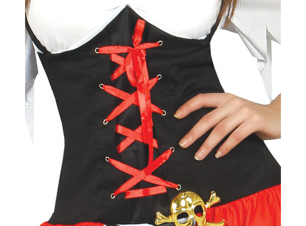 Piratkostyme - Dame 1 Damekostyme - str 36-38 (S) 