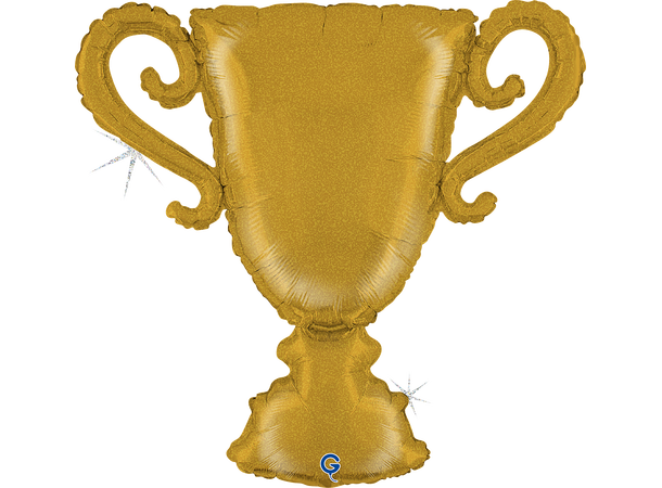 Pokal gull 1 Folieballong med form - (67x68 cm) 