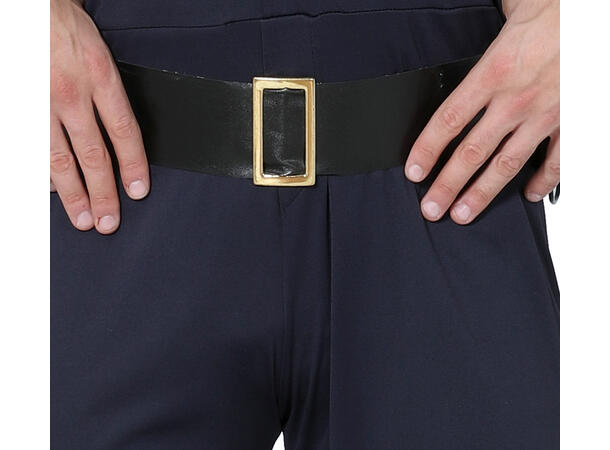 Politimann - Blå 1 Herrekostyme - str 48-50 (M) 