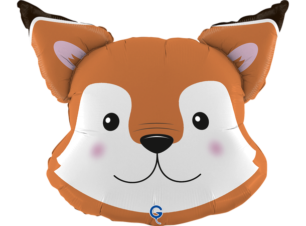 Revehode 1 Folieballong med form - (62x49 cm) 