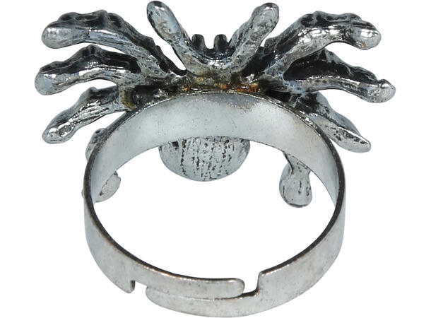 Ring - Eddekopp med lilla sten 1 Ring i metall/acryl 