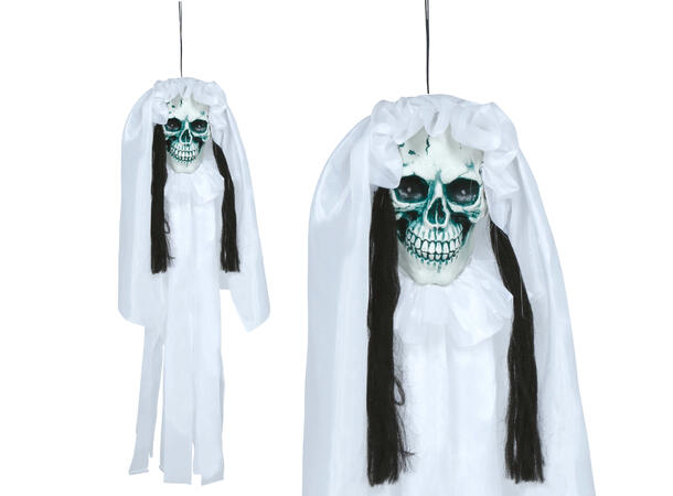 Skrekkfigur - Hengende brud med slør 1 Figur m/lys - 110cm 