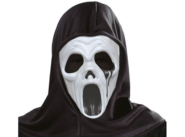 Skrikmaske - Blodig - til barn 1 Maske i PVC 