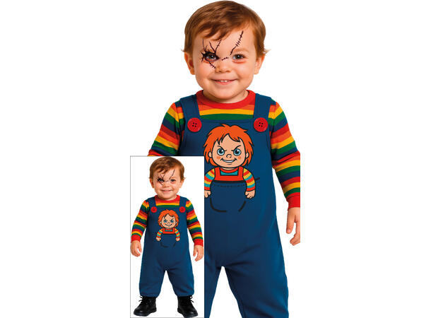 Slem baby dukke 1 Kostyme til baby - 18-24 mnd 