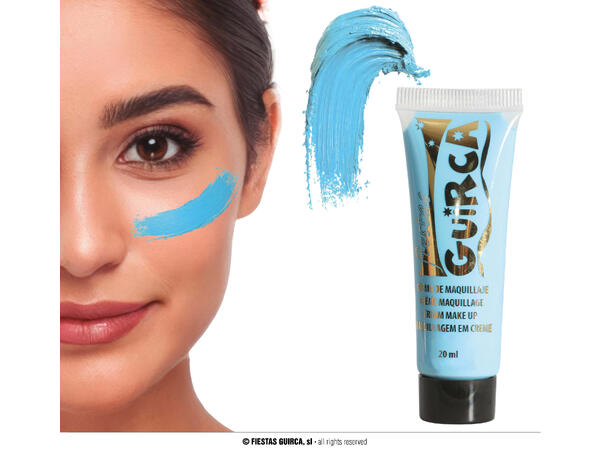 Sminkekrem - Lyseblå 1 Tube sminkekrem - 20ml 