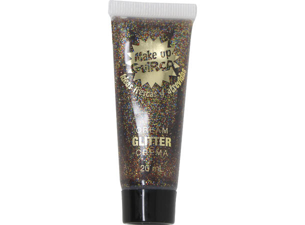 Sminkekrem glitter - Flerfarget 1 Tube sminkekrem - 20ml 
