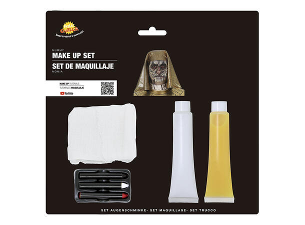 Sminkesett - Mumie 1 Sminkesett med instruksjon 