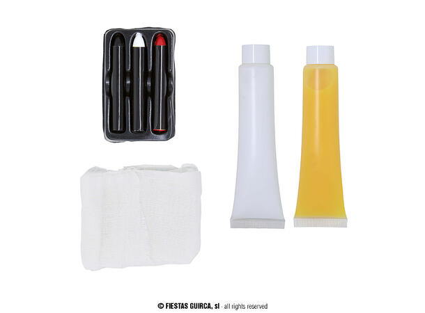 Sminkesett - Mumie 1 Sminkesett med instruksjon 