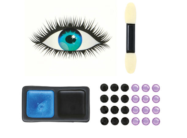 Sminkesett - Spådame 1 Sminkesett med instruksjon 