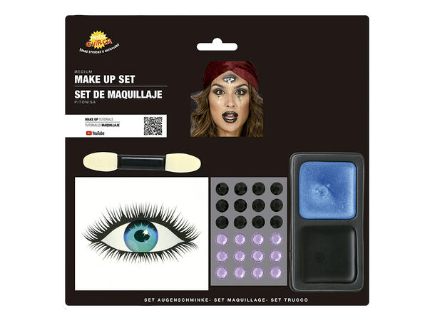 Sminkesett - Spådame 1 Sminkesett med instruksjon 