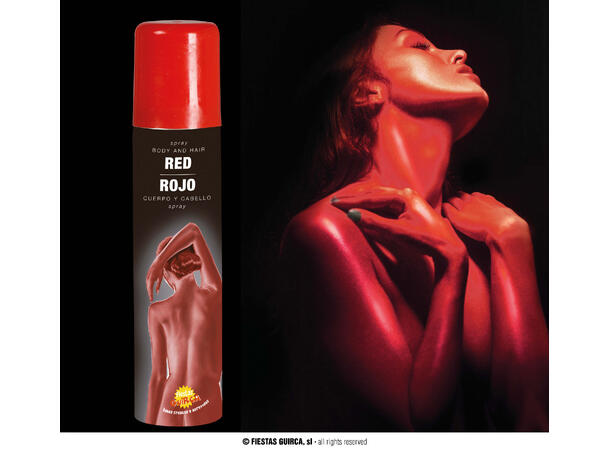 Sminkespray - Rød 1 Sprayflaske - 75ml 