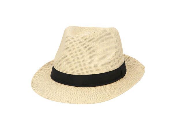 Sommerhatt - Ecuador - Natur m/sort bånd 1 Hatt - Onesize 