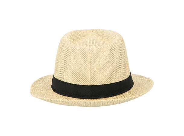 Sommerhatt - Ecuador - Natur m/sort bånd 1 Hatt - Onesize 