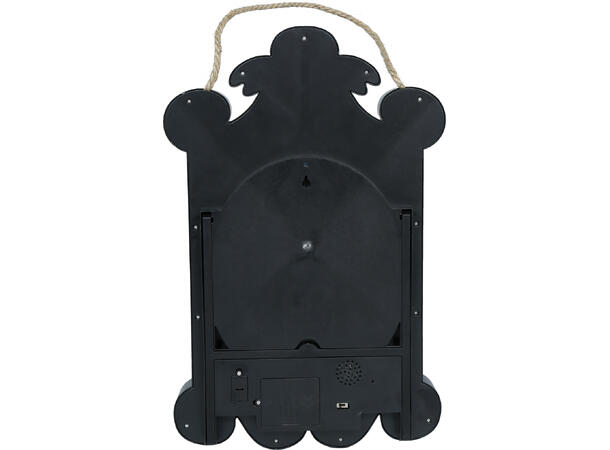 Speil m/skjelettbilde Speil m/lys/lyd/bevegelse - 25x45cm 