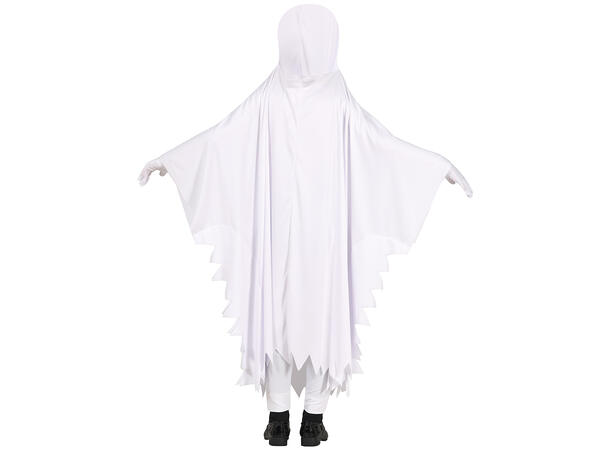Spøkelse - Hvitt laken - Unisex 1 Kostyme til barn - 5-6 år (119 cm) 