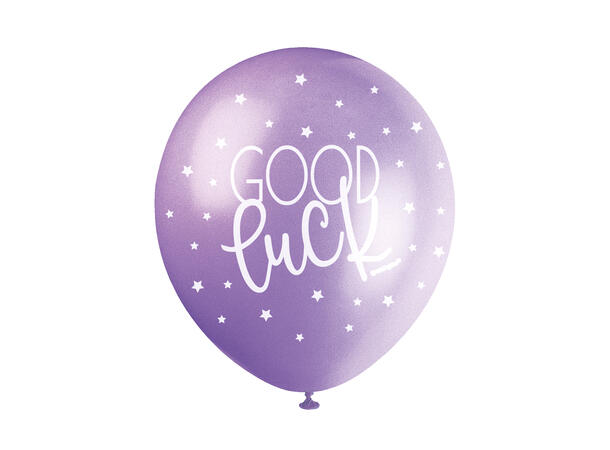 Superprint Premium “Good Luck” - Ass 5 Gummiballonger - 30cm (12")