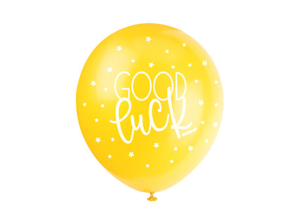 Superprint Premium “Good Luck” - Ass 5 Gummiballonger - 30cm (12") 