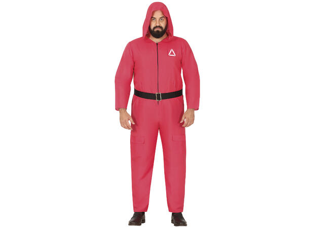 THE GAMER - Rød - Mann 1 Kostyme til herre - 56-58 (XL) 