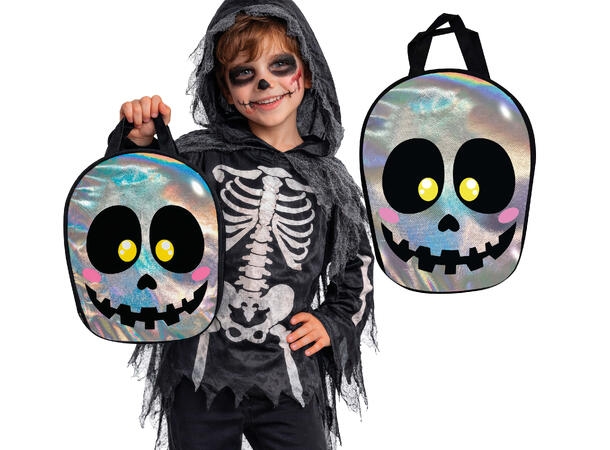 Trick or Treat - Godteveske hodeskalle 1 Pose i PVC - 36x28m 