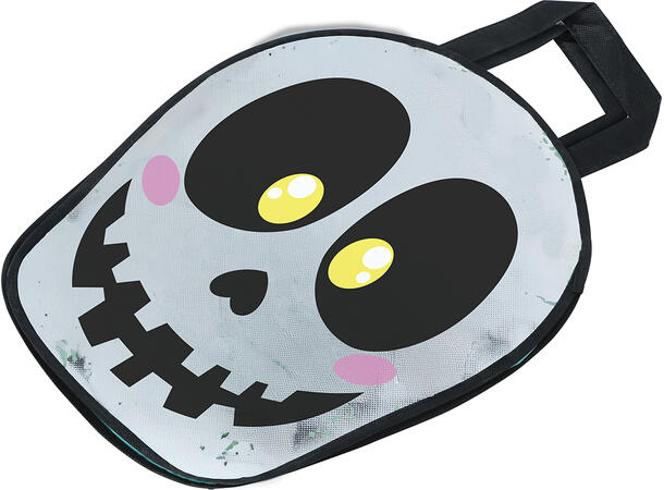 Trick or Treat - Godteveske hodeskalle 1 Pose i PVC - 36x28m 