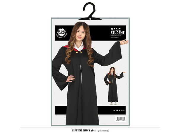 Trollmannselev - Dame 1 kostyme til jente 14-16 år (168cm) 